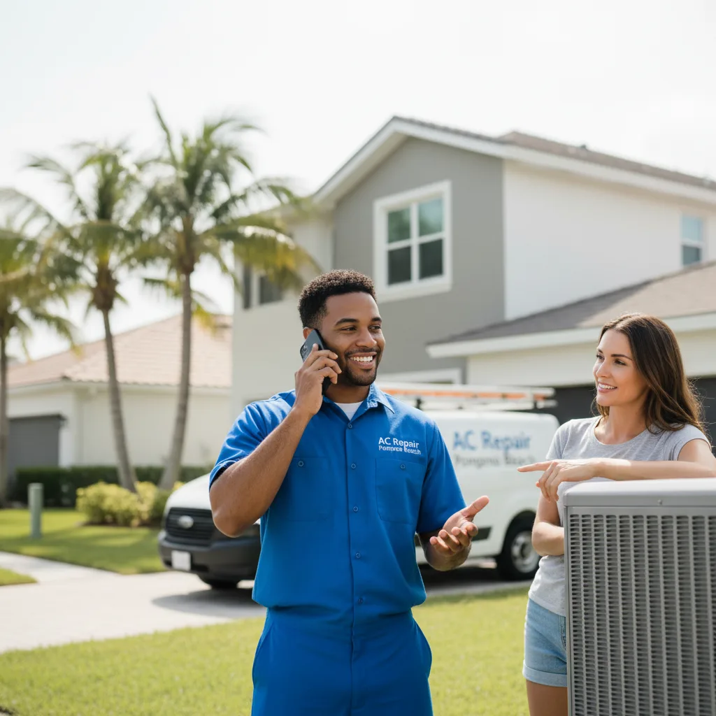 AC Repair Pompano Beach customer support in Ladd